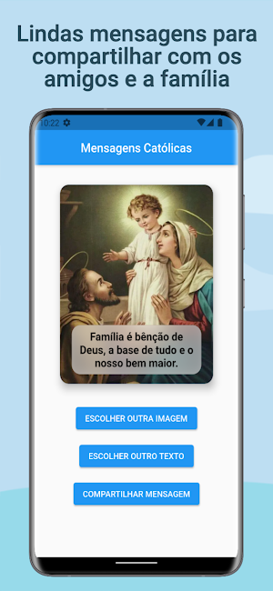 Mensagens Católicas Screenshot 0