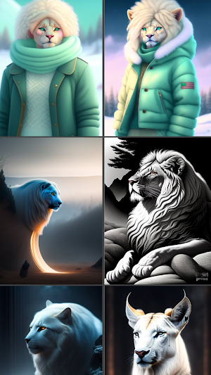 White Lion 4K Wallpapers Screenshot 2