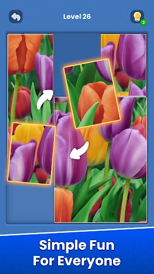 Solitaire Jigsaw Puzzle Screenshot 0