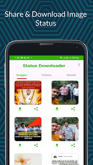 Status - Save & Share Lite Screenshot 2