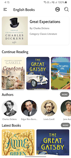 English Books Offline Screenshot 1