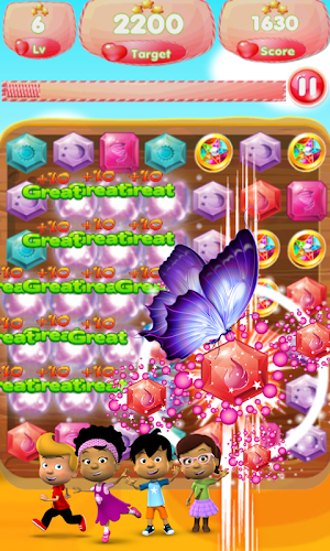 New Jewel Butterfly Free Game! Screenshot 2