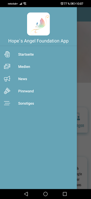 Hope`s Angel Foundation App Screenshot 2