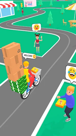 Pizza Delivery Game: Fun Race Screenshot 0