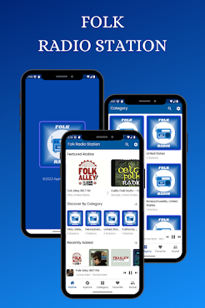 Folk Radio Station Online Screenshot 0