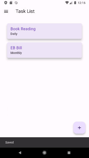 Task List Screenshot 0