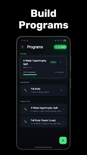 Calyx: Gym & Nutrition Tracker Screenshot 2