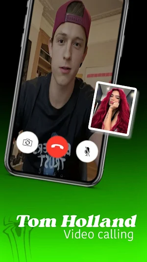 Tom Holland Fake Video Call Screenshot 1