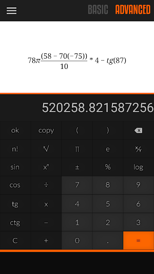 Calculator Screenshot 2