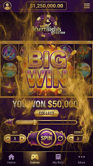 Desert Nights Casino Screenshot 1