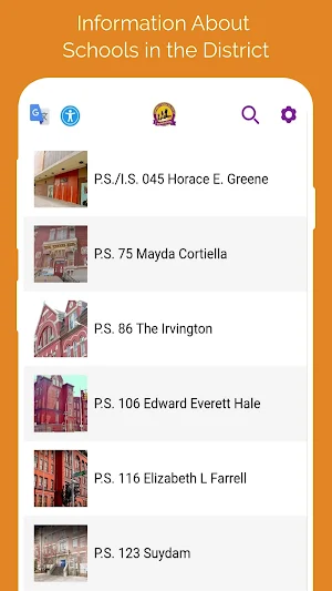 NYC Community School District Screenshot 2