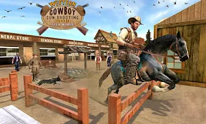 Western Cowboy Gun Shooting Fighter Open World Screenshot 0