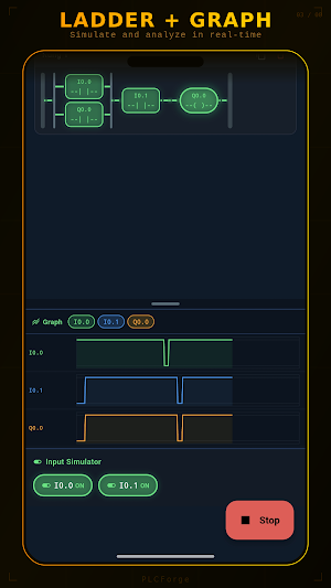 PLC Simulator & Automation Lab Screenshot 3