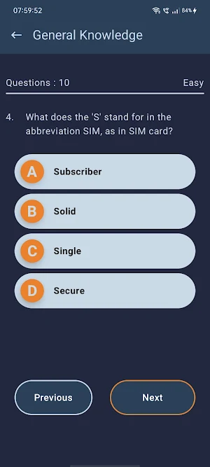 Quiz App - Random Quiz Master Screenshot 1