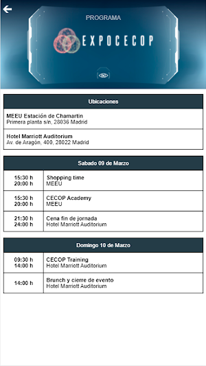 ExpoCECOP Screenshot 1