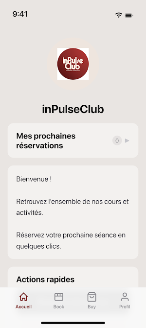 inPulseClub Screenshot 0