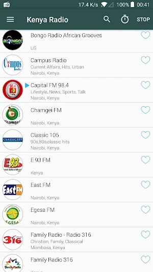 Kenya Radio Screenshot 1