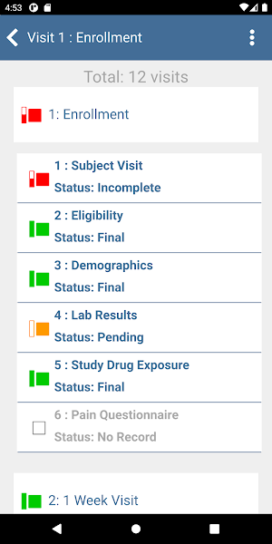 DFcollect Screenshot 2