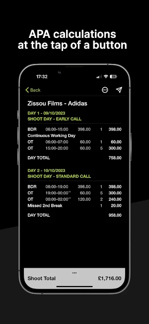 RATE - APA Shoot Diary Screenshot 0