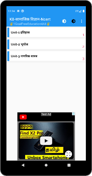 8th class social science (sst) solution in hindi Screenshot 2
