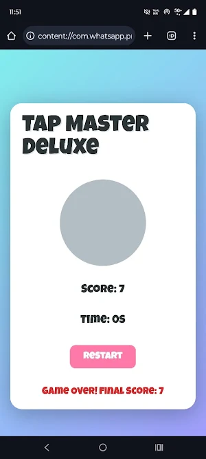Tap-Master Dx Screenshot 3