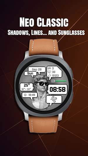 NeoClassic: Watch face Screenshot 0