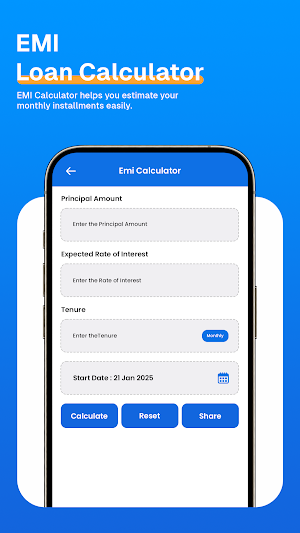 LoanCash - Emi Loan Calculator Screenshot 2