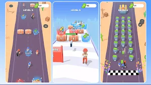 Gun Runner: Parkour Action Screenshot 0