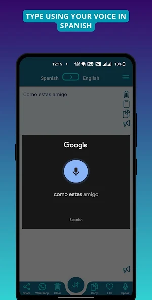 Spanish - English Translator Screenshot 2