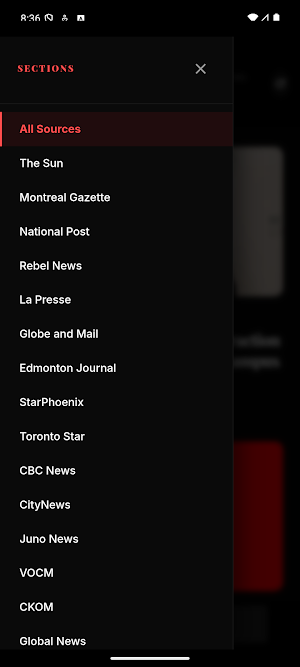 The Canadian News Screenshot 1