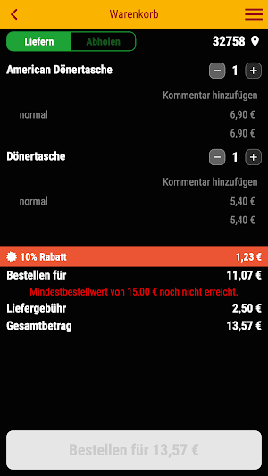 Pizza Factory Detmold Screenshot 1