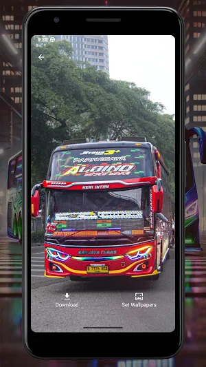 Wallpaper Bus Keren Screenshot 1