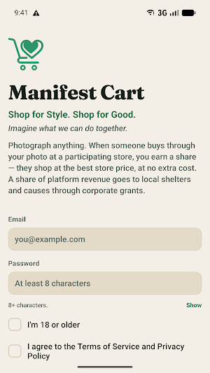 Manifest Cart Screenshot 0