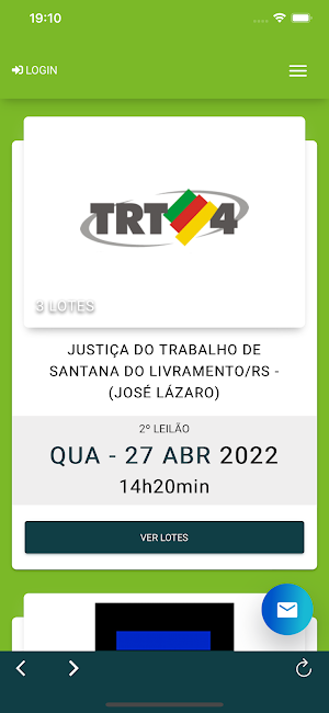 Santa Maria Leilões Screenshot 1