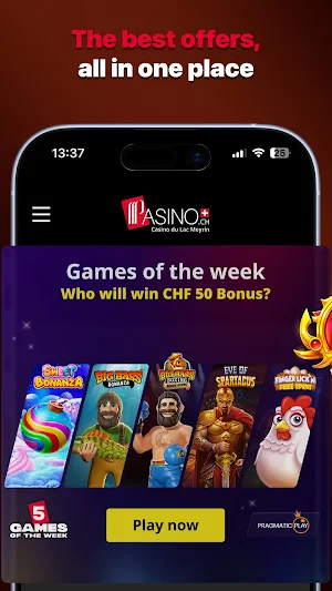 PASINO.ch Swiss Online Casino Screenshot 3