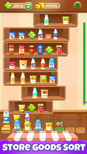 Store Goods Sort 3D Screenshot 2