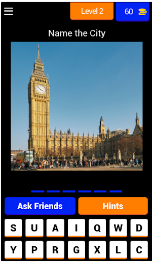 Name The City Quiz Screenshot 2