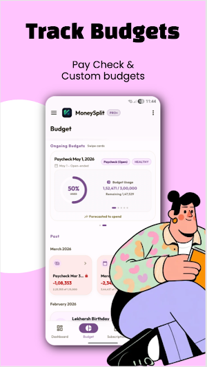 MoneySplit SMS Expense Tracker Screenshot 2