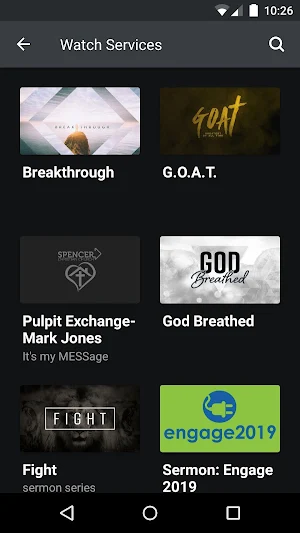Spencer Christian Church Screenshot 1