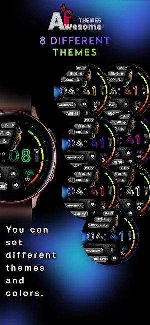 IronSync - Digital Watch Face Screenshot 2