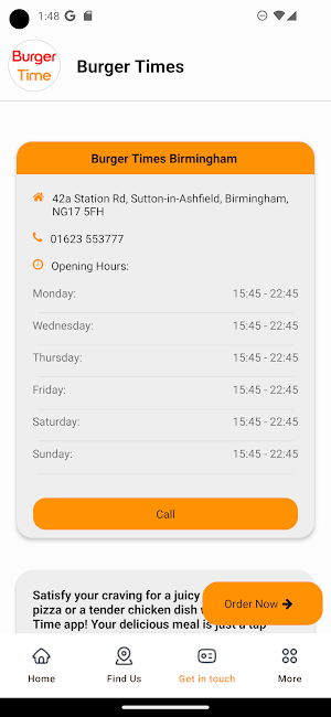 Burger Times Birmingham Screenshot 1