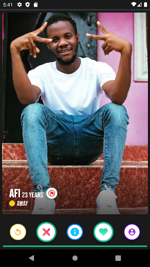 Ghana Dating | Social Chat App Screenshot 1