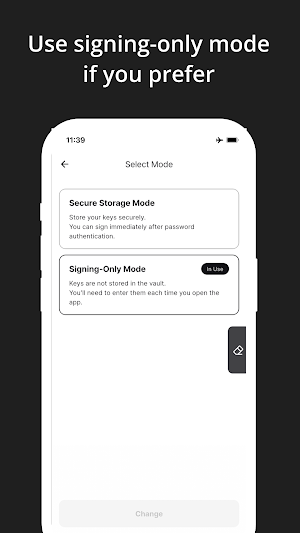Coconut Vault: Bitcoin Signer Screenshot 3