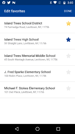 Island Trees School District Screenshot 1