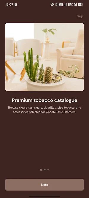 Goodfellas Tobacco Screenshot 1