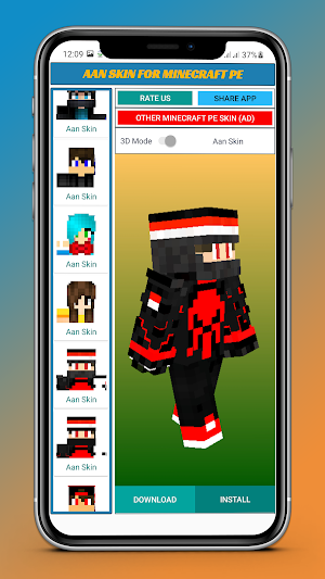 Aans Skin for Minecraft PE Screenshot 3