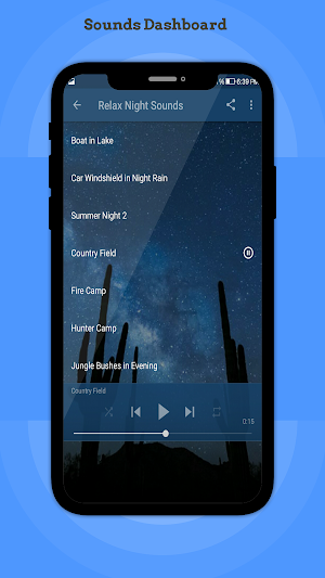 Relax Night Sounds Screenshot 1