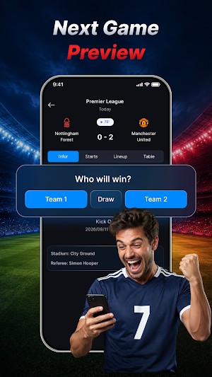 Football Scores, Fixtures Live Screenshot 2