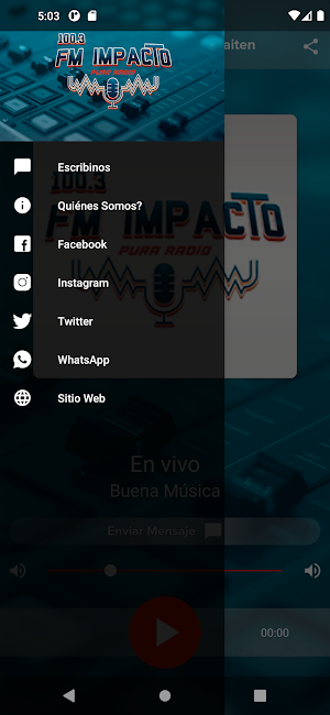 Fm Impacto 100.3 El Maiten Screenshot 1