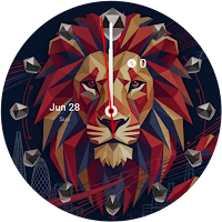 Lion WatchFace: England Fan 3D